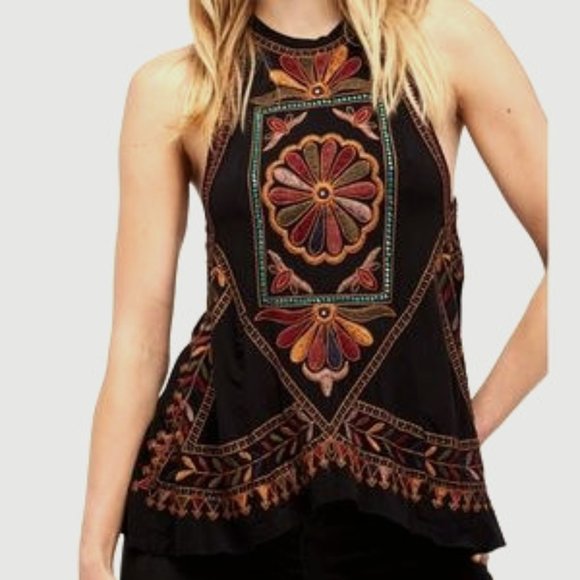 Free People Isabella Embroidery Tunic - Picture 2 of 5